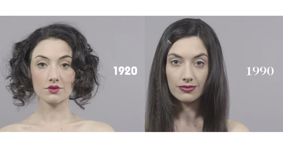 100 Years of Beauty Evolution Video  POPSUGAR Beauty