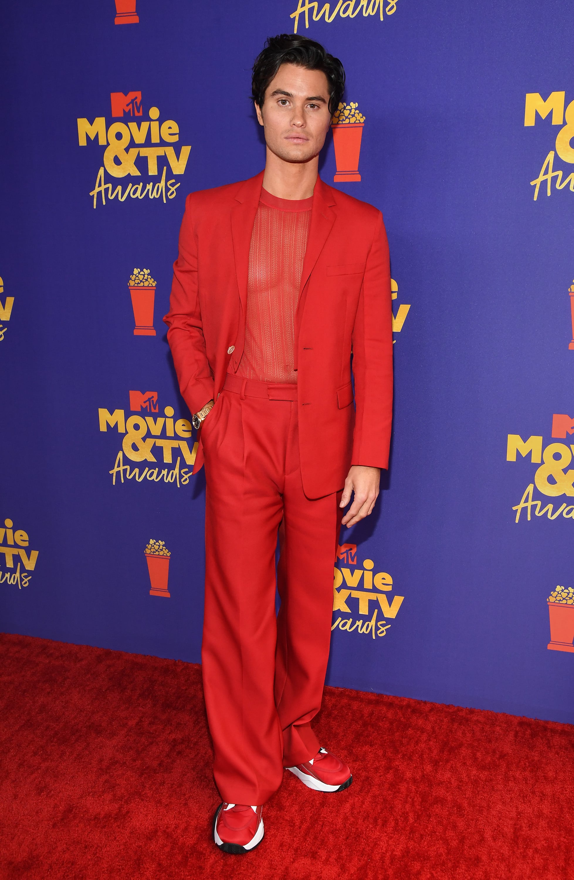 See The Outer Banks Cast At The Mtv Movie And Tv Awards 21 Popsugar Celebrity