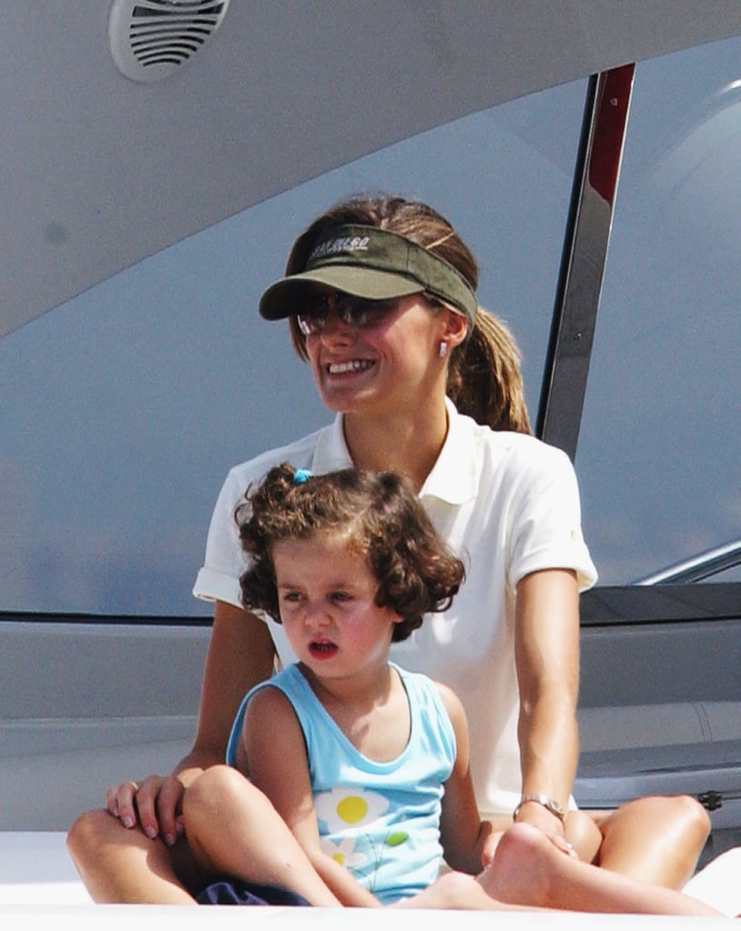 In July 2004, Princess Letizia of Spain spent time with her niece during the Breitling Sailing Cup in Mallorca.