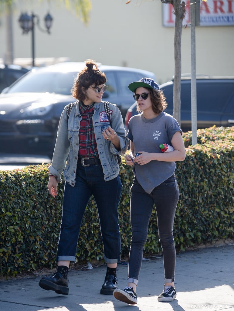 Kristen Stewart With Mystery Woman March 2016