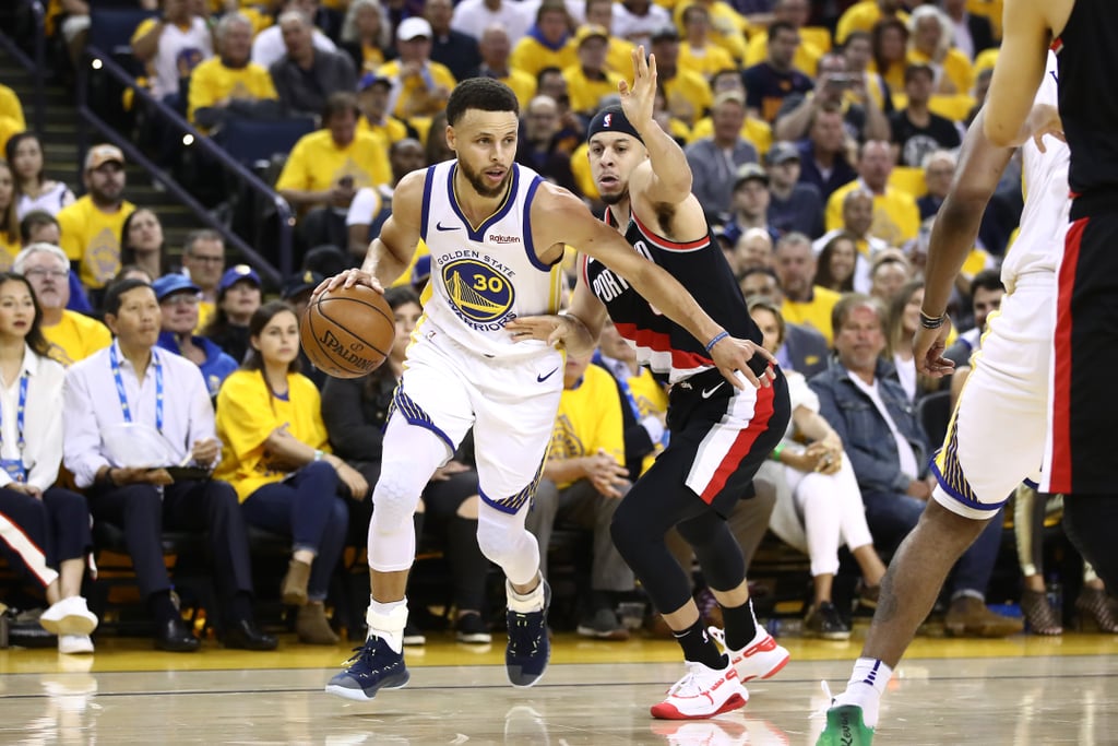 Steph and Seth Curry in Western Conference Finals 2019