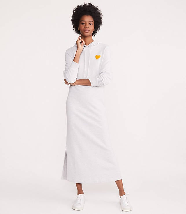 Cotton hoodie dress clearance