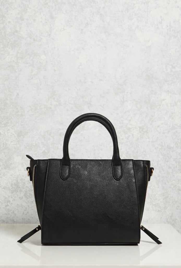 Forever 21 Faux Leather Crossbody Satchel
