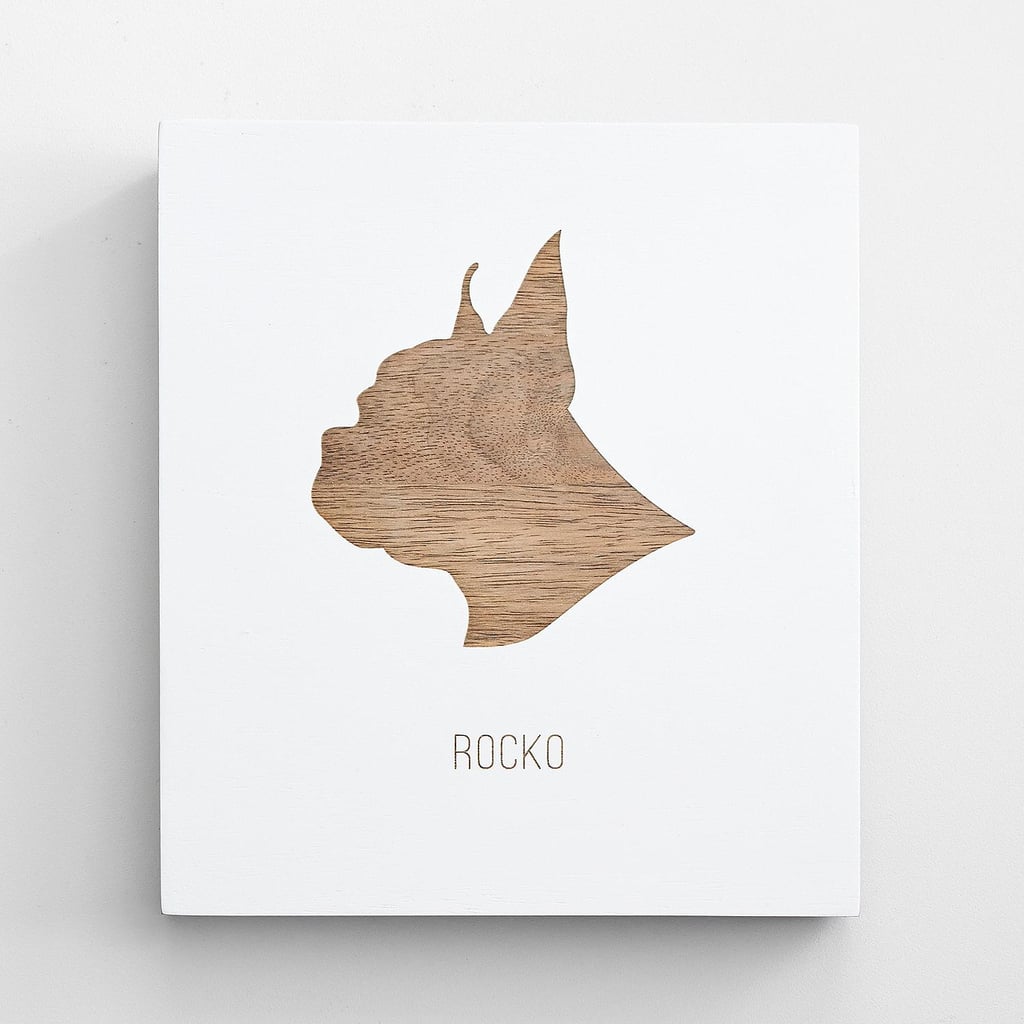 Pet Portrait Wooden Wall Art ($29)