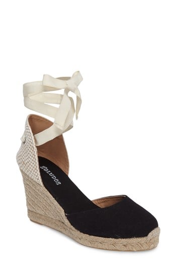 Soludos Wedge Lace-Up Espadrille Sandal