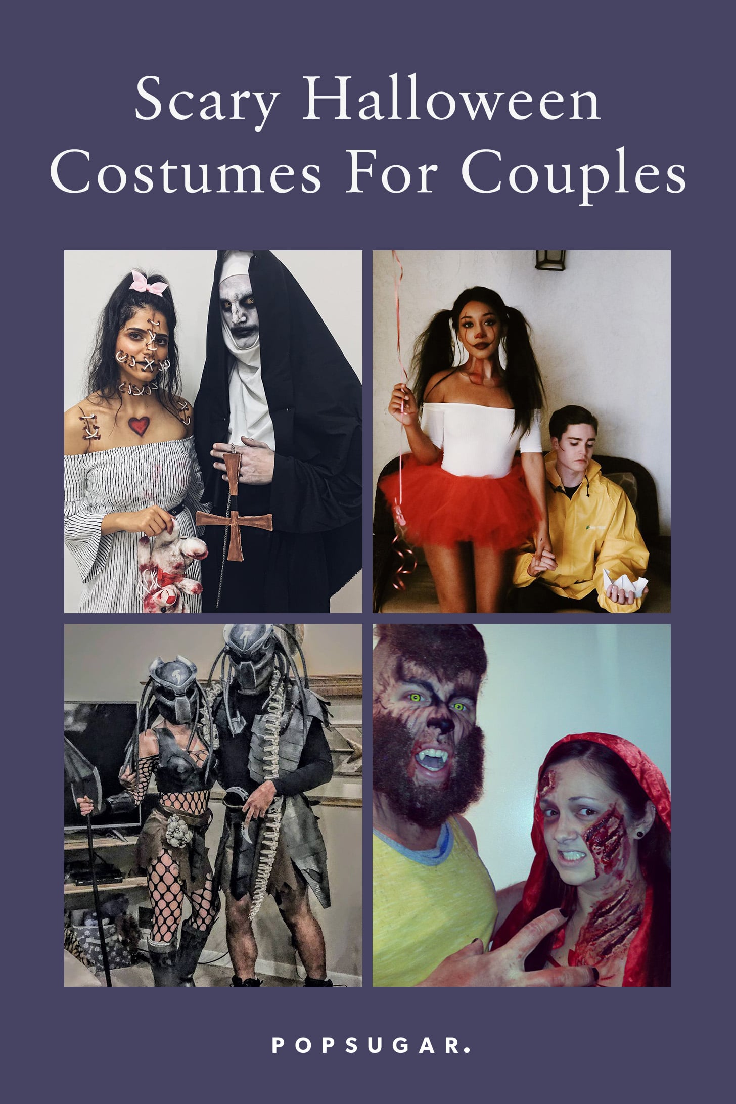 Scary Halloween Costumes For Couples Popsugar Love Sex