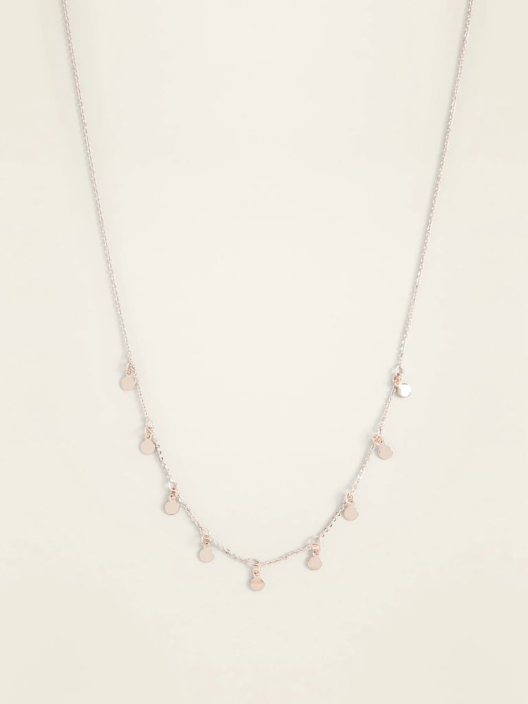 Dangling Charm Chain Necklace