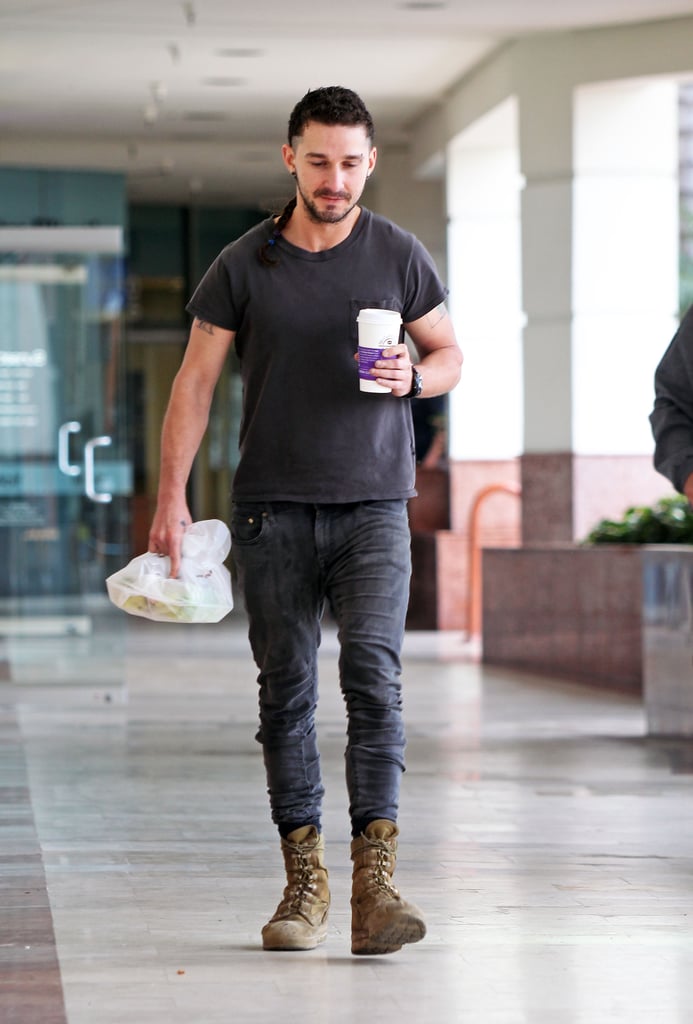 Shia LaBeouf's Rattail and Eyebrow Piercing