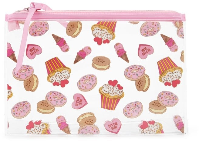 Cupcake Print Makeup Bag