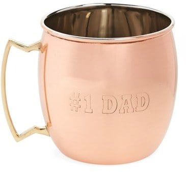 No. 1 Dad Moscow Mule Copper Mug