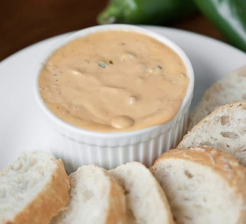 Bacon Jalapeño Football Fondue