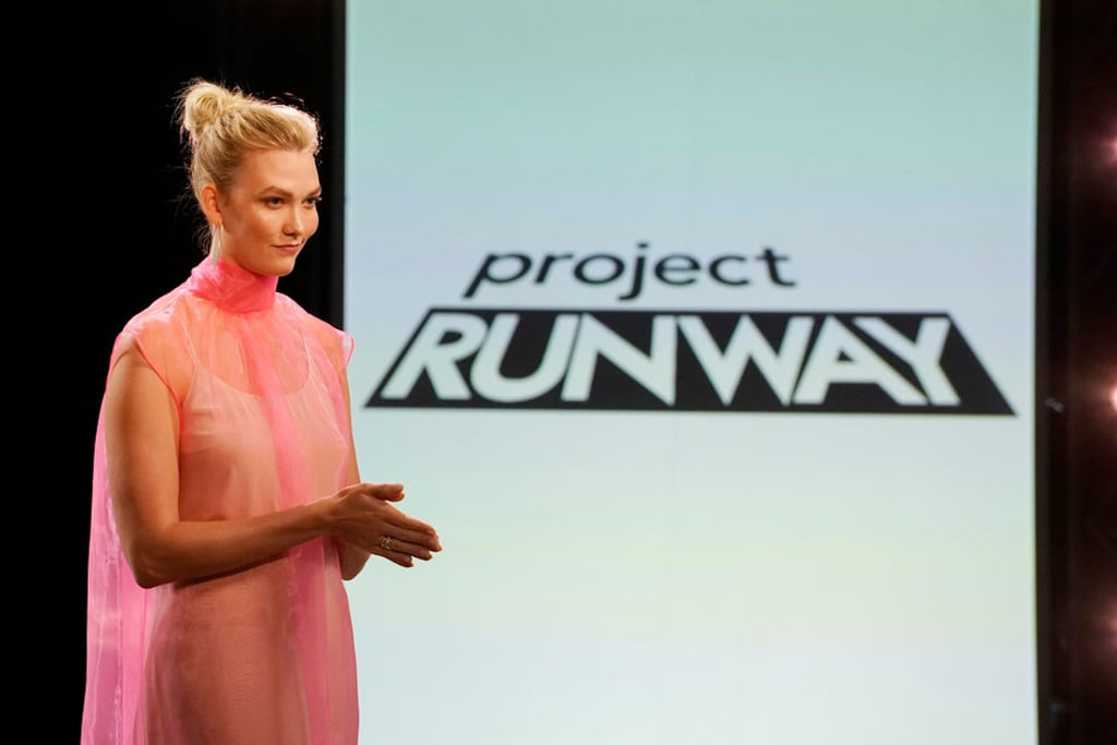 karlie kloss project runway dress