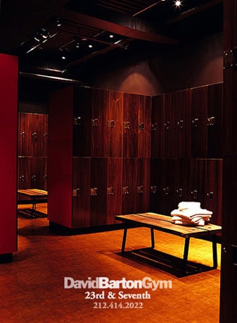 Besides Lockers Made Of Rich Mahogany Bathrooms In The Chelsea