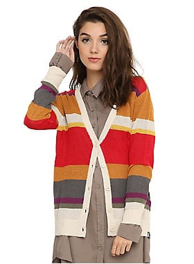 Fourth Doctor Striped Cardigan