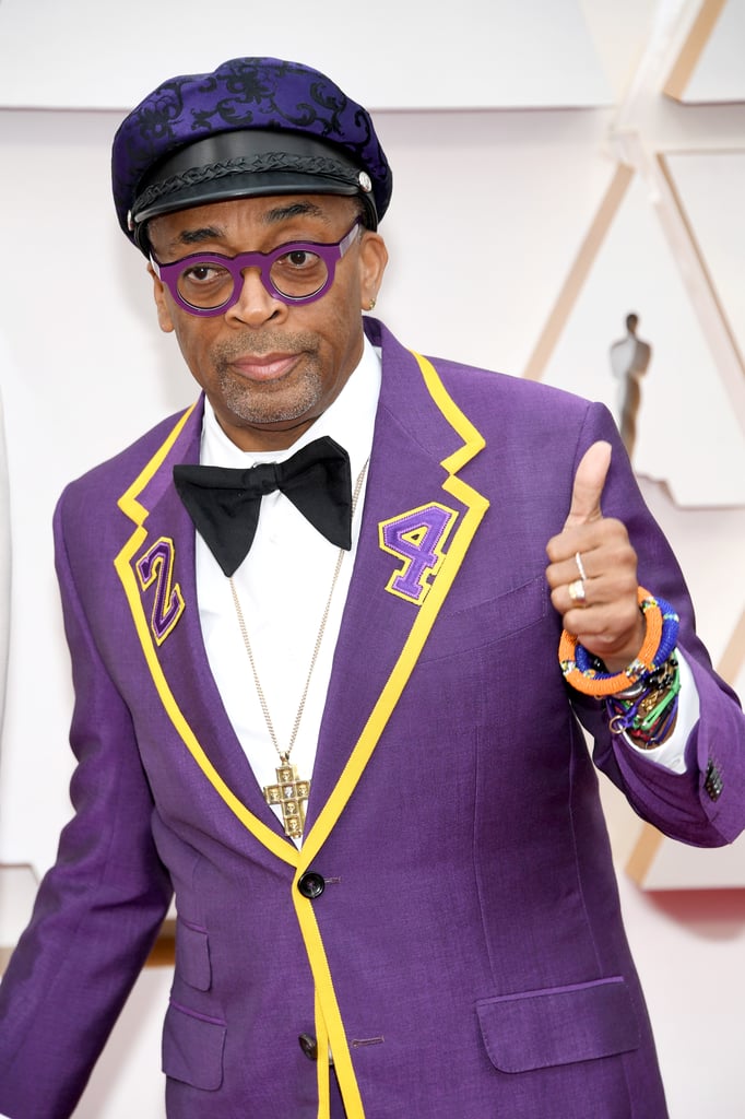 Spike Lee's Suit Honored Kobe Bryant at the Oscars POPSUGAR Fashion