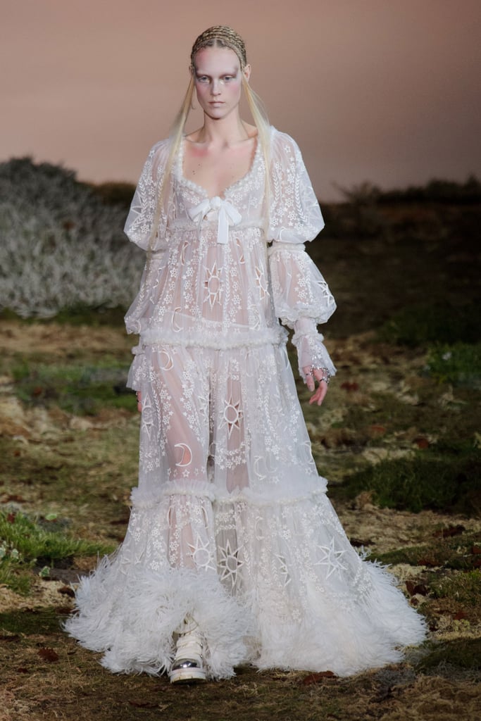 alexander mcqueen moon dress