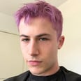 Dylan Minnette Just Dyed His Hair Lilac, and Wow, He Can Really Pull Off Any Color