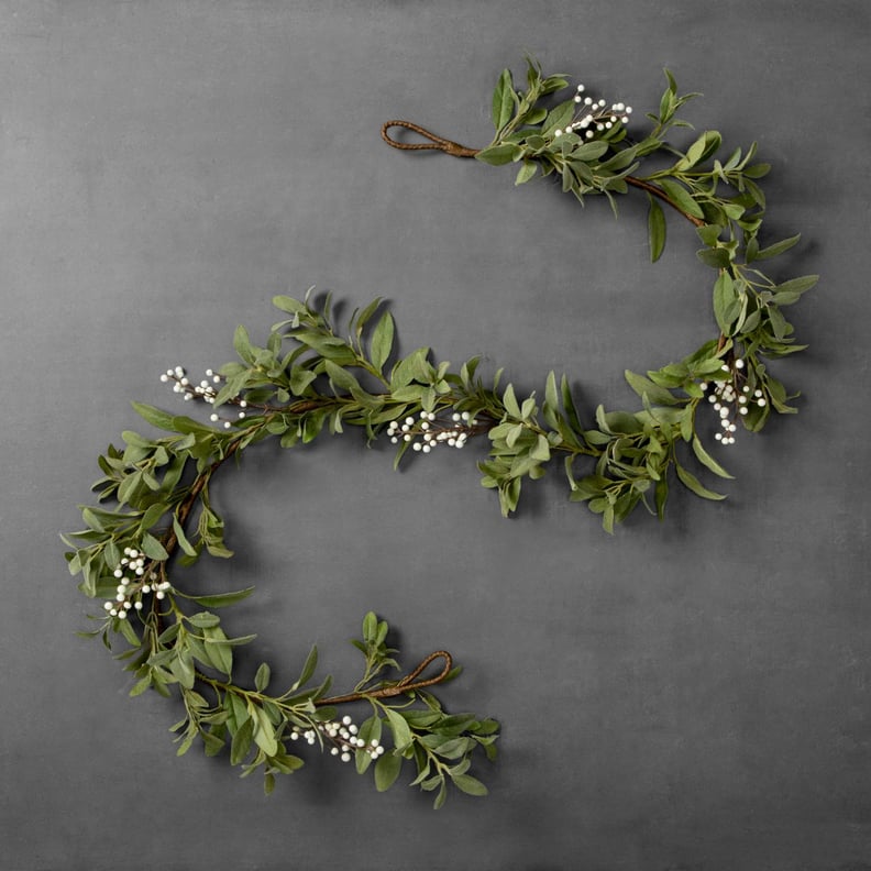 Hearth & Hand With Magnolia Artificial Lamb Ear and Berry Garland