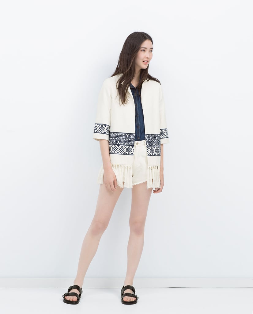 Embroidered Kimono ($100)