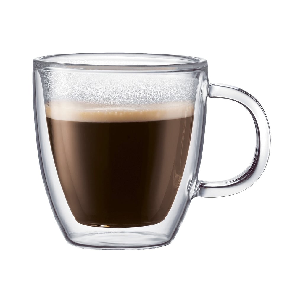 Bistro Style Mugs: Bodum Bistro 2pk 10oz Double Wall Glass Mugs