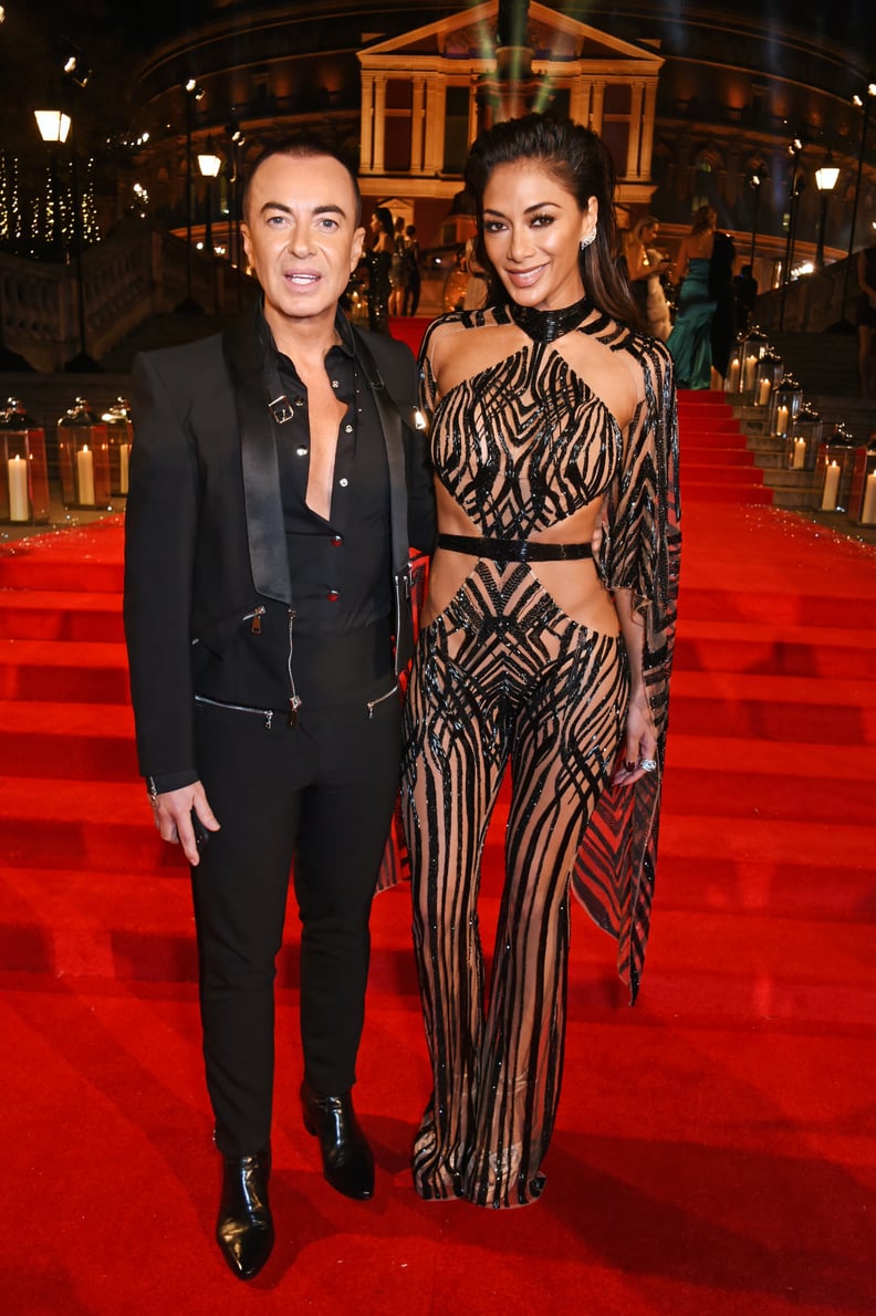 Julien Macdonald and Nicole Sherzinger