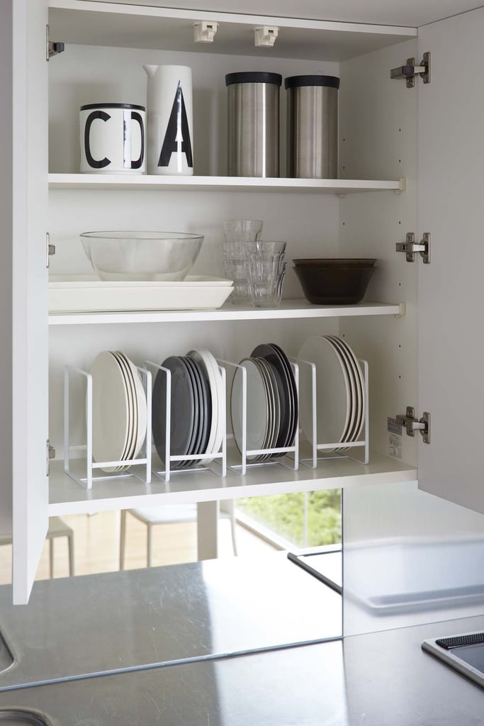 A Handy Cabinet Organiser: Yamazaki Home Dish Storage Rack