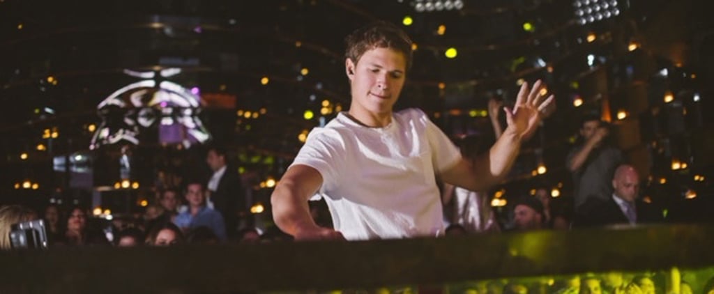 Ansel Elgort DJ Pictures August 2015