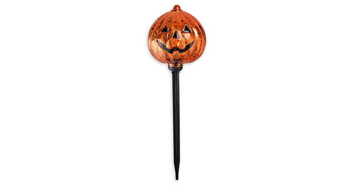 Flickering Pumpkin Halloween Pathway Markers Best Bed Bath and Beyond