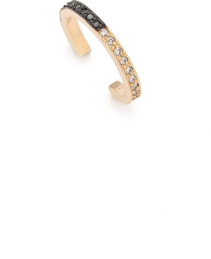 If you can't make your mind up about what color you want to try, choose this Zoe Chicco Reversible Ear Cuff ($515).