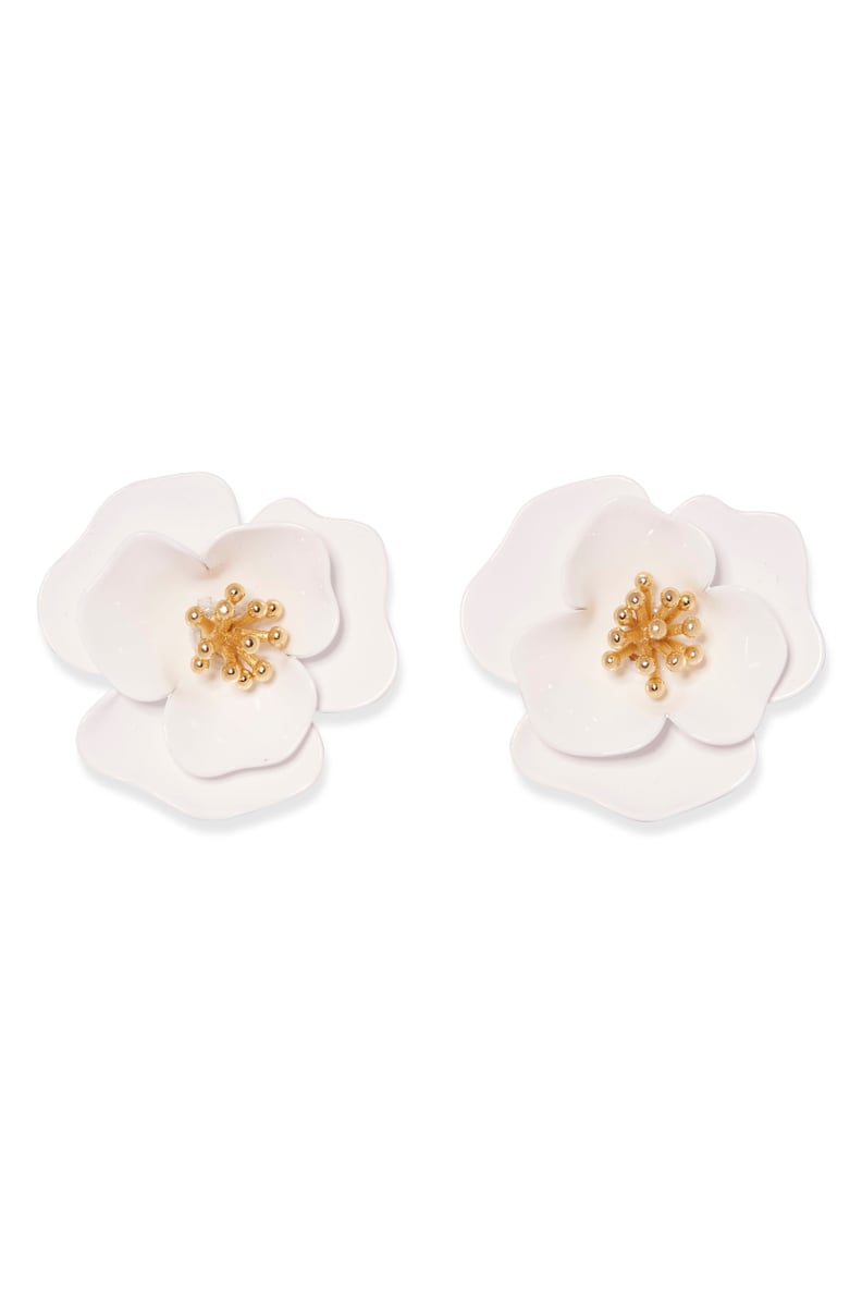 Vince Camuto Flower Clip Stud Earrings