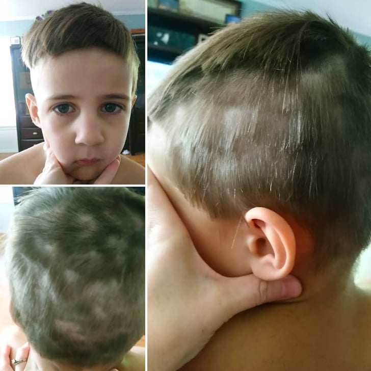 Photos of Kids' At-Home Haircuts Done by Parents | POPSUGAR Family