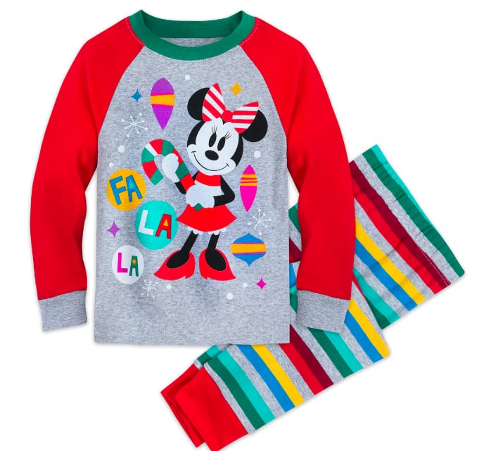 Minnie Mouse Holiday PJ Set Disney Matching Pajama Sets For the