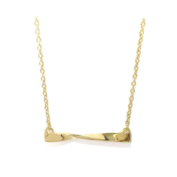 Ria Twist Bar Necklace by Kalaki Riot