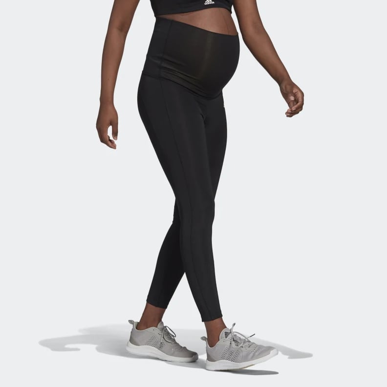Best Maternity Yoga Leggings: Adidas Designed to Move 7/8 Sport Tights