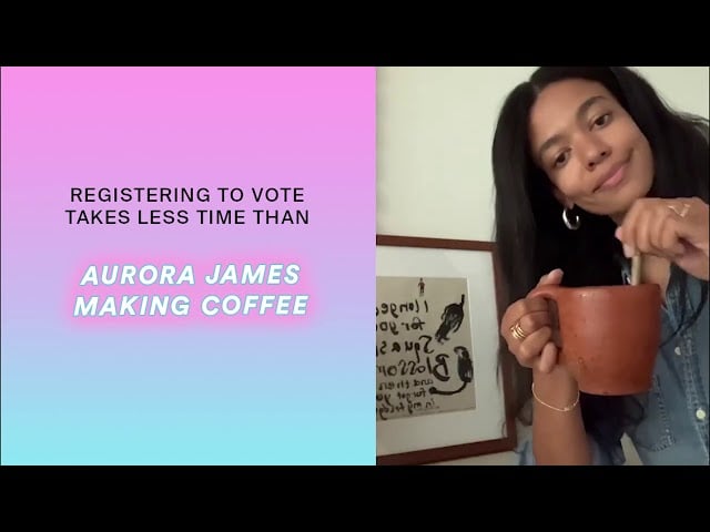 Watch Tanya Taylor's "Register to Vote" Video