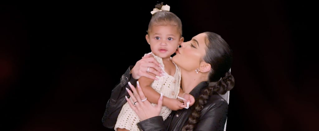 Video of Stormi Webster on Ellen With Kylie Jenner