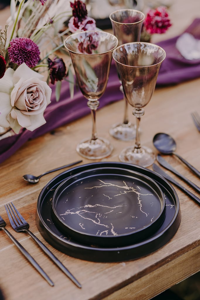 Witch-Inspired Halloween Wedding Shoot​