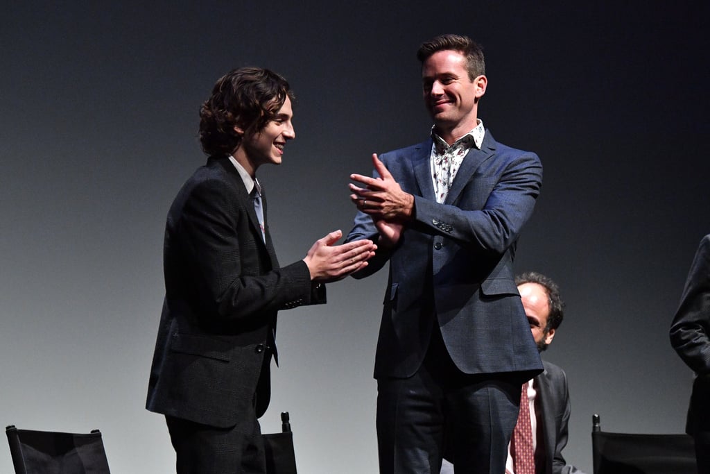 Armie Hammer and Timothee Chalamet Pictures