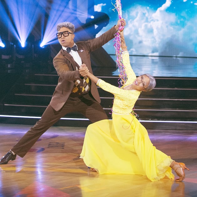 Watch Jeannie Mai S Up Performance On Dwts Disney Night Popsugar Entertainment