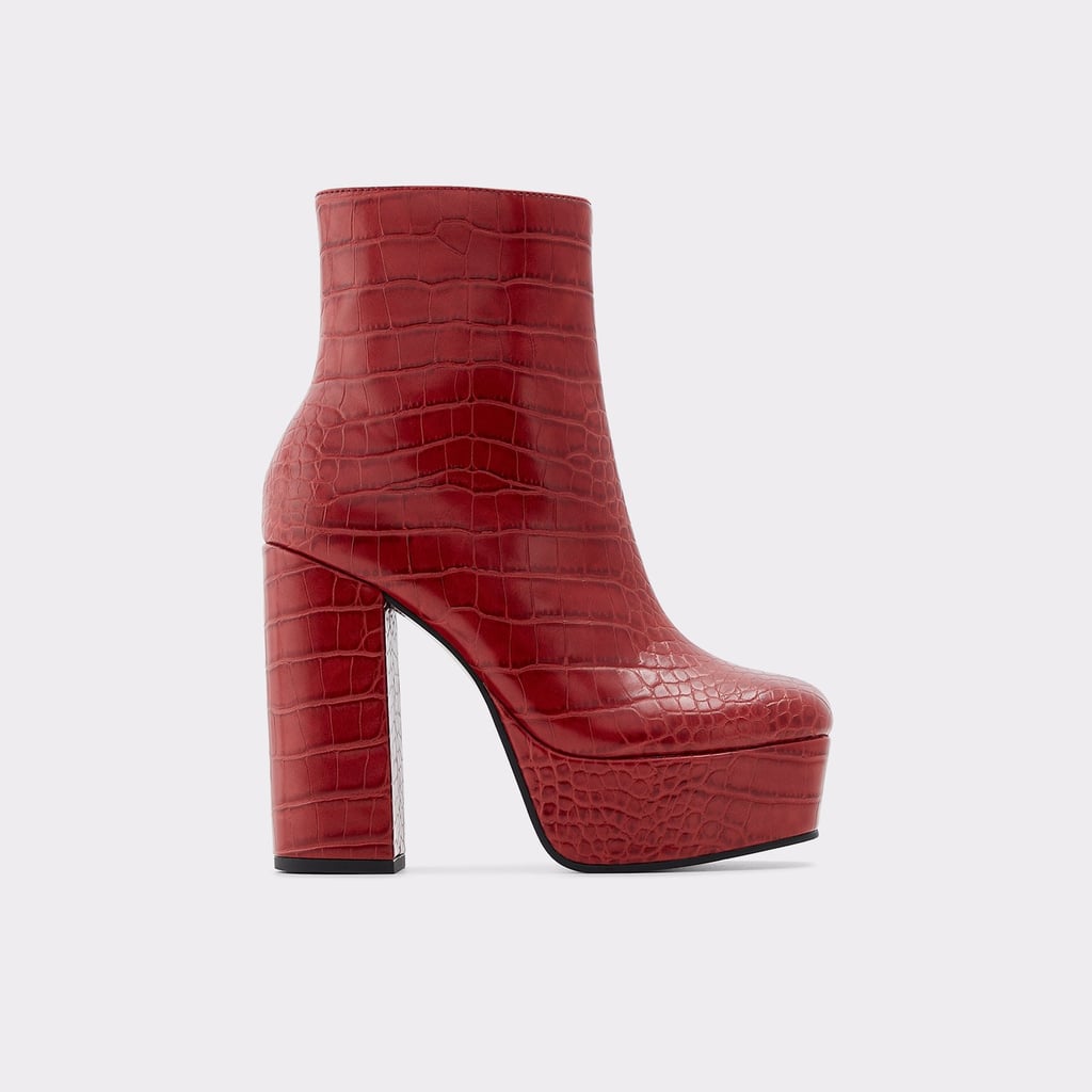 Aldo Delarathien Block Heel Boot