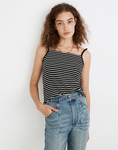 Madewell Ribbed Spaghetti-Strap Tank Top