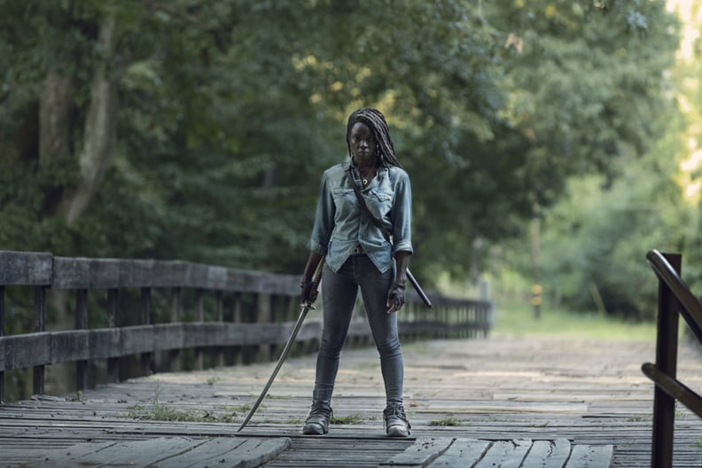 Danai Gurira as Michonne - The Walking Dead _ Season 9, Episode 9 - Photo Credit: Jackson Lee Davis/AMC