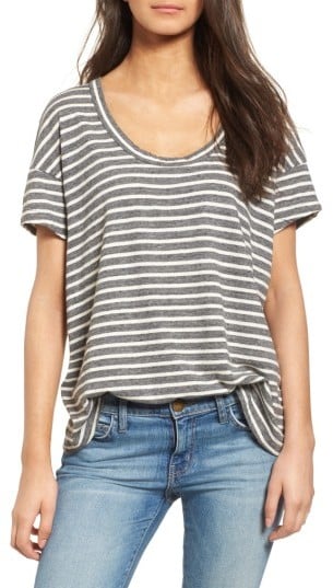 Slouchy Stripe Tee