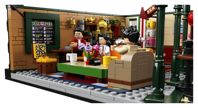 The Friends Central Perk Lego Set From the Side