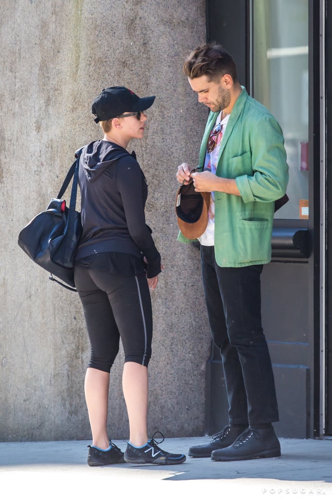 Scarlett Johansson in NYC After Having a Baby