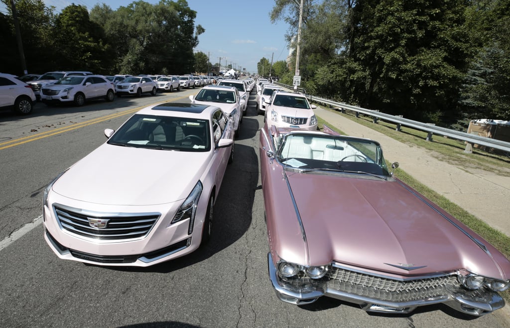 Aretha Franklin Funeral Pictures