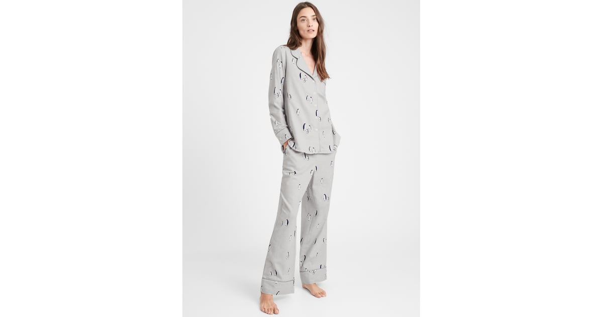 Banana Republic Flannel Pajama Set Best Banana Republic Cyber Monday