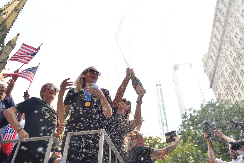 US Women's Soccer Team Ticker-Tape Parade Photos