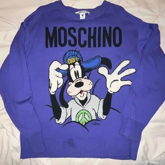 Vintage Moschino X H&M Disney Knit Sweater