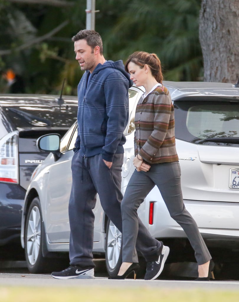 Ben Affleck and Jennifer Garner kept it casual for their cute Thursday stroll in LA.
